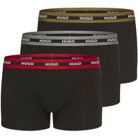 HUGO Trunk TRIPLET (Packung, 3-St., Im Dreierpack) mit Logoschriftzug