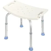 Clanmacy Duschhocker Badhocker Höhenverstellbarer Duschstuhl Für ältere Menschen geeignet