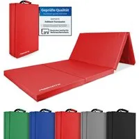 MSports® Turnmatte Turnmatte Premium klappbare Weichbodenmatte 190 x 80 x 5 cm