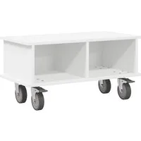 vidaXL TV-Schrank TV-Ständer 68,5 x 35 x 35 cm Weiß Holzwerkstoff (1-St)