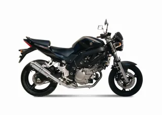 Sport Auspuff Komplettanlage GP Storm by MIVV Suzuki SV 650 / S + Krümmer Bj. 2004-2015 Typ: BY +ABE