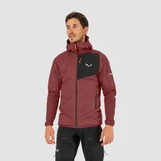 SALEWA - Ortles Hybrid TirolWool® Responsive Jacke Herren - Rot (Gr.52)