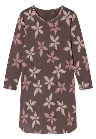 SCHIESSER - Nachthemd langarm, 100cm mauve - Gr. - 38