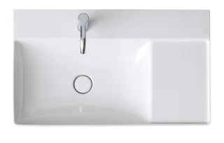 Duravit DuraSquare Waschtisch Weiß Hochglanz 800 mm - 2348800041 2348800041