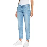 GANG Boyfriend-Jeans Gang Nadia Cropped Boyfriend Fit Pant (1-tlg) Boyfriend Fit Hose mit mittlerer Leibhöhe und verkürzter Beinlänge