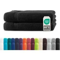 Devior Handtuch Set Frottierserie Elegance in vielen Farben, hochwertig mit 500 g/m², Duschtücher - 100% Baumwolle (Spar-Set, 2-St), 70x140 cm, saugstark, schnelltrocknend & geruchsneutral
