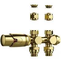 Belrad Regulierventil BLR304, (1-tlg), Thermostatische Heizkörperventile für Wand- und Bodenmontage in