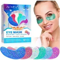 ALIVER Augenpads Anti Aging Kollagen Hyaluronsäure Eye Pads Aliver, 1-tlg., Augen