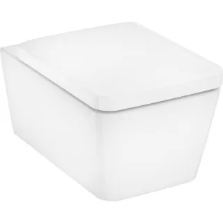 hansgrohe EluPura Q Wand-WC 60293450 mit WC-Sitz, weiß