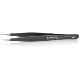 KNIPEX Universalpinzette ESD Edelstahl glatt - 922869ESD