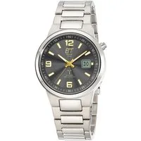 ETT Funkuhr EGT-11708-52M, Armbanduhr, Herrenuhr, Solar, Titan, analog, digital