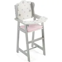 CHIC2000 Puppenhochstuhl Stars Grau