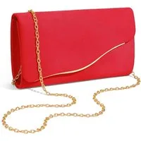 Zaewry Abendtasche Damen Fashion-Abendtasche, Vintage-Samt-Clutch, mit abnehmbarer Kette, geeignet für Hochzeiten und Partys