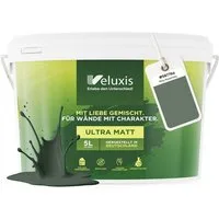 Veluxis Wandfarbe Veluxis® Wandfarbe Universal, Deckkraft-Klasse 1, Streifenfrei, tropfarm & VOC-frei