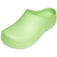 Ladeheid Gartenclogs für Damen Ultraleicht EVA Gartenschuhe LA-CA-25 Clog (37 EU, Pistazie) Wasserdicht & Flexibel