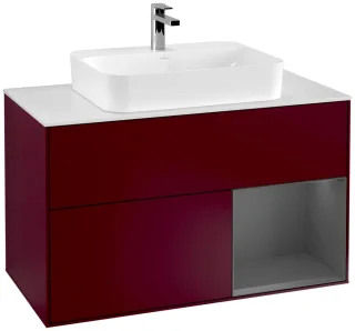 Villeroy & Boch Waschtischunterschrank Finion G37 1000x603x501mm Wandbel WT mit., G371GKHB G371GKHB