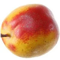 Kunstpflanze Künstliches Obst Nektarine ALISANNA, rot-gelb, 7cm, Ø6,5cm Nektarine, artplants, Höhe 7.5 cm