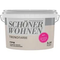 SCHÖNER WOHNEN FARBE Wandfarbe SW Trend Wandfarbe matt 2,5L cosy 8574
