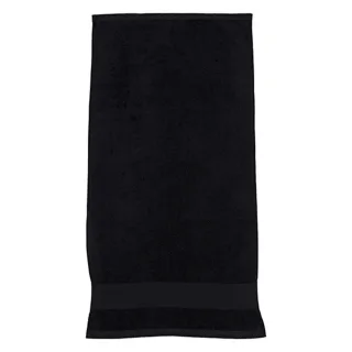 Fair Towel - Handtuch "Cozy", Baumwolle aus biologischem Anbau (Schwarz)