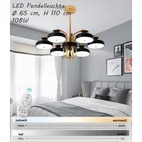 Euroton LED Deckenleuchte LED Deckenleuchte E14 Leuchtmittel inkl Lichtfarbe warmweiß kaltweiß, LED wechselbar, Wechselbar
