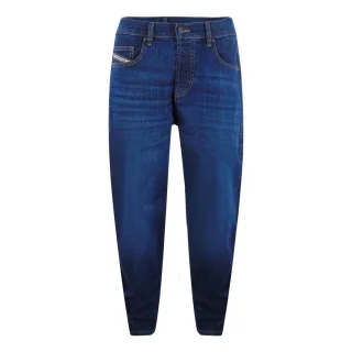 Diesel 2020 D-viker Dunkelblaue Jeanshose