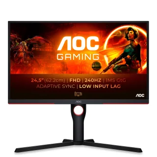 AOC 25G3ZM/BK Gaming-Monitor 62.2cm (24.5") Full HD | 25g3zm/bk | VA - 1ms