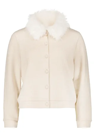 CARTOON - Shirtjacke Light Beige Melange - Gr. - 46