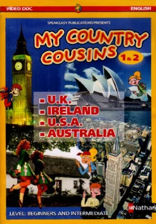 PACK DVD/POSTERS MY COUNTRY COUSINS 1/2 Livre scolaire
