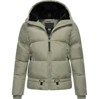 Ragwear Steppjacke Briony Wasserdichte Damen Winterjacke mit Kapuze