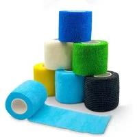 Petsation Bandage selbstklebender Verband farbig 6 Stück 5cm x 4,5m, Selbstklebend