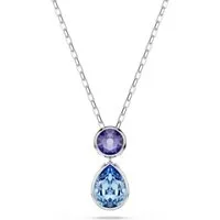 Swarovski Collier Swarovski Damen-Kette Metall 1 Swarovski-Kristall
