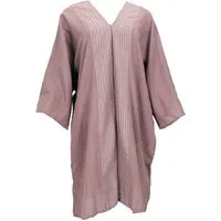 Guru-Shop Longbluse Japan Style Tunika, Boho Kaftan, Kurzarm.. alternative Bekleidung