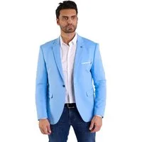 Denim Distriqt Jerseysakko Sportliches Herren SLIM FIT Jersey Sakko mit Stretch