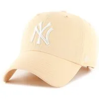'47 Brand Baseball Cap Strapback CLEAN UP New York Yankees apricot