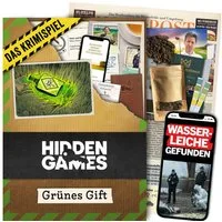 Hidden Games Tatort Spiel Grünes Gift, Krimispiel, Made in Germany
