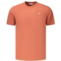 Fila T-Shirt Herren T-Shirt Rot: Kurzarm, Regular Fit, Logo