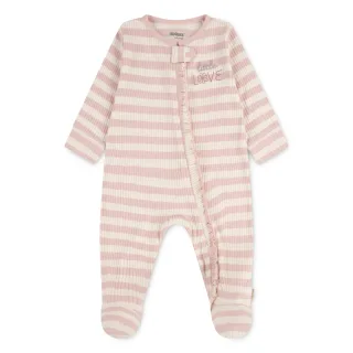 HUGGIES babywear Strampler "HUGG FOOTED COVERALL" in Ringeloptik