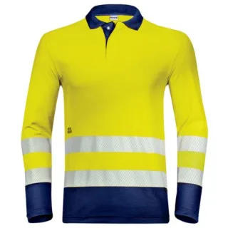 uvex suXXeed construction Poloshirt Langarm Warnfarben gelb XL - 8827812