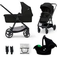 Kinderkraft Kombi-Kinderwagen NEWLY 3IN1 MINK PRO, (Set)
