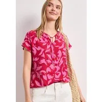 STREET ONE Shirtbluse mit Elastikbund