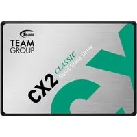 Teamgroup CX2 externe SSD (2 TB) 2,5" 540 MB/S Lesegeschwindigkeit, 490 MB/S Schreibgeschwindigkeit