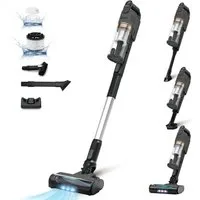 Levoit Akku-Bodenstaubsauger LVAC-200, 180 W, beutellos, 99,9% Filtration, Anti-Tangle, bis zu 50 Minuten