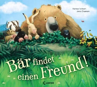 Bär findet einen Freund! [Gebundene Ausgabe] [2014] Wilson Karma Chapman Jane Zwerg Linde