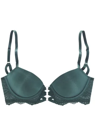 LASCANA - LASCANA Push-up bra fir green - Gr. - 80B