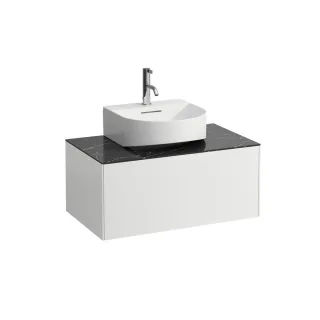 LAUFEN Waschtischunterschrank Sonar 457x777x341 Aus mi, 1Schubl H816341/2 we ma? m. H4054410341431
