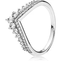Pandora Fingerring Pandora Damen-Stapelring 925 Sterlingsilber Zirkonia Ringgröße 52