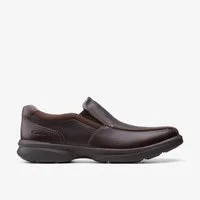 Clarks Clarks - Bradley Step Brown Tumb - Braun Slipper