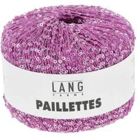 LANG YARNS PAILLETTES Häkelwolle, 112 m (25 Gramm), glänzendes Effektgarn mit Pailletten von Lang Yarns