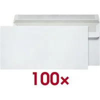 Otto Office Briefumschlag, DIN lang, ohne Fenster, Selbstklebung