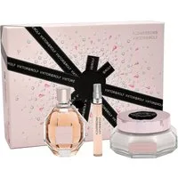 Viktor & Rolf Duft-Set VIKTOR & ROLF FLOWERBOMB EDP 100ML + BL 200ML+ EDP 10ML, 3-tlg.
